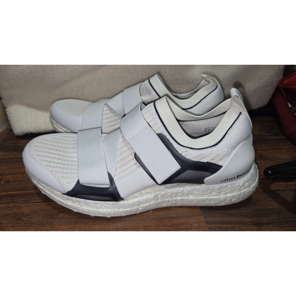 Adidas x Stella McCartney WHITE Ultra boost RUNNING  Shoes Sz 10 Wm. RARE